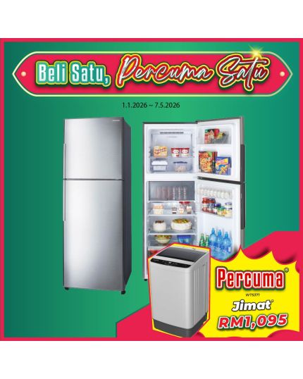 400L 2 DOORS INVERTER FROST FREE REFRIGERATOR (TF2401)