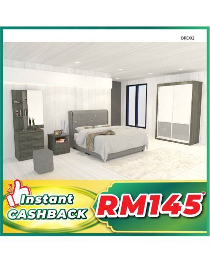 Bedroom Set without Mattress (BRD02)