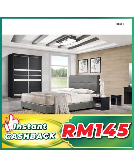 Bedroom Set without Mattress (BRDF1)