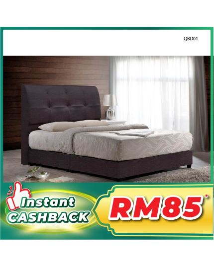 Queen Size Bed without Mattress (QBD01)