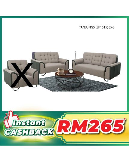 FULL FABRIC SOFA - TANJUNG5 (SF1515)