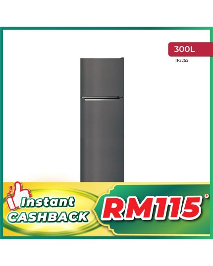 300L 2 DOORS FROST FREE REFRIGERATOR (TF2265)