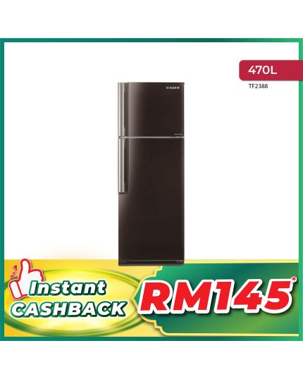 470L 2 DOORS INVERTER FROST FREE REFRIGERATOR (TF2388)