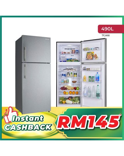 490L 2 DOORS FROST FREE REFRIGERATOR (TF2490)
