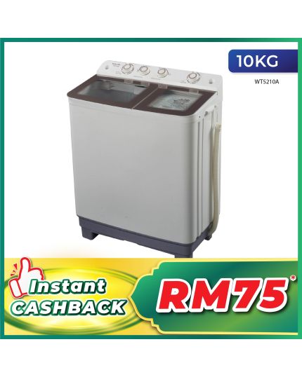 10.0Kg SEMI AUTOMATIC WASHING MACHINE (WT5210A)