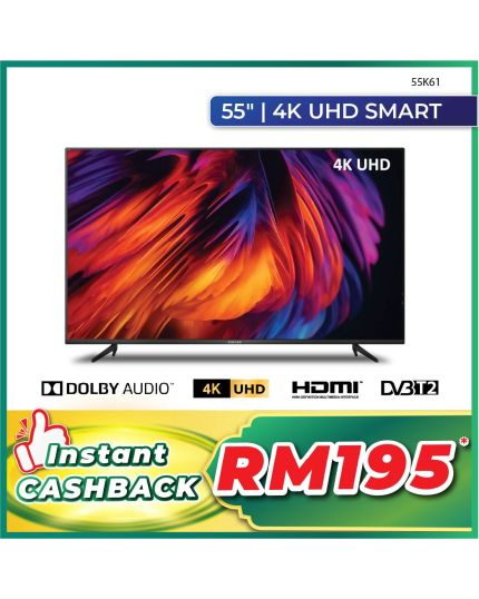 55&quot; 4K UHD SMART TV (55K61)