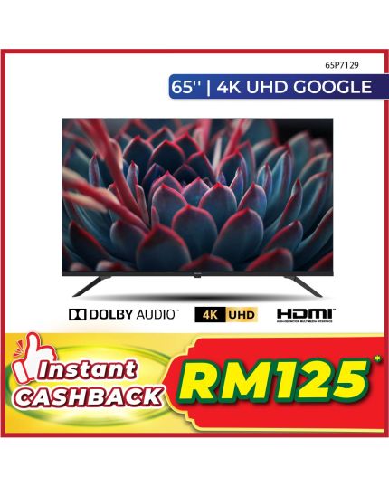 Philips 65&quot; 4K UHD GOOGLE TV (65P7129)