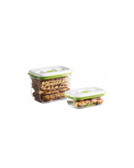 FOSA 2 Pcs Square Canister (RC) 1000ML/ 2300ML (BC23300)