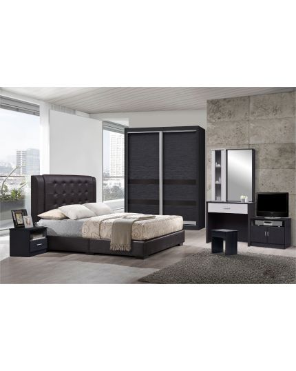 King Size Bedroom Set without Mattress (BRDF6)
