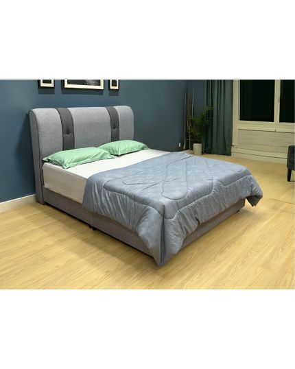 Queen Size Bed with Mattress (QBN71)