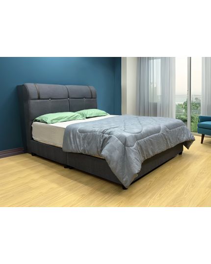Queen Size Bed with Mattress (QBN72)