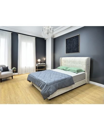 Queen Size Bed with Mattress (QBN75)
