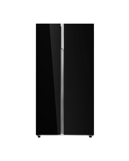 550L INVERTER SIDE BY SIDE GLASS DOOR REFRIGERATOR - Black (SBS550B)