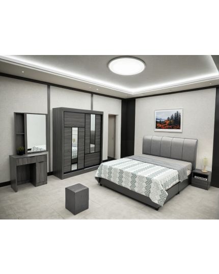 Bedroom Set with Mattress (BRN17A)