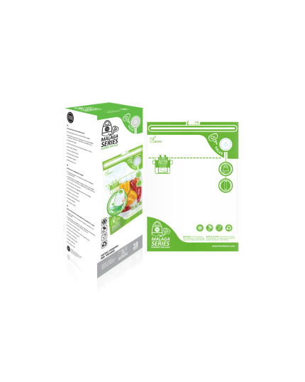 FOSA 10 Pcs Reusable DBL Layers Vacuum Bag - L Size (VB10103)