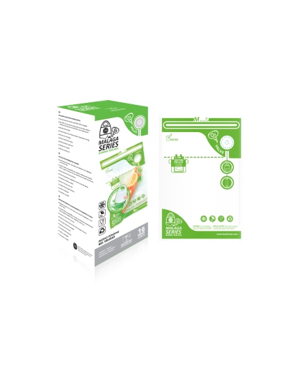 FOSA 16 Pcs Reusable DBL Layers Vacuum Bag - M Size (VB10163)