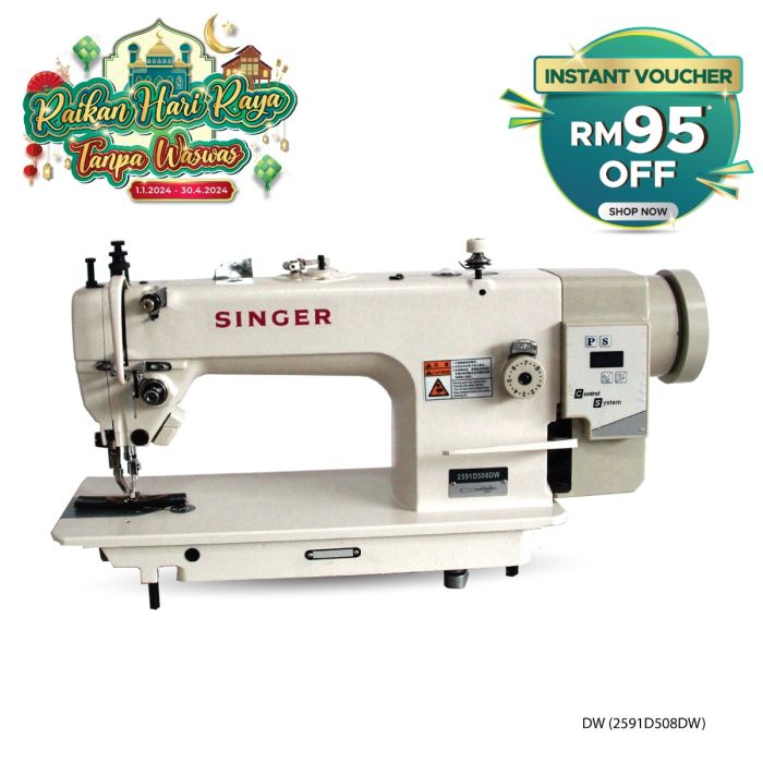 Direct Drive Walking Foot Lockstitch Sewing Machine DW2591D508DW (DWL10W)