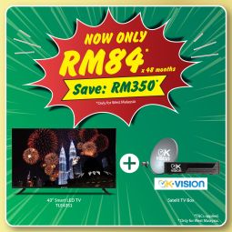 43&quot; Smart LED TV + TV Box