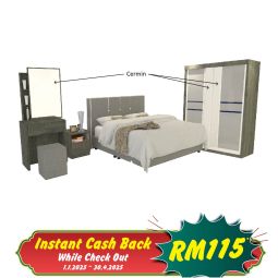 Divan Queen size Bedroom Set without Mattress (BRD01)