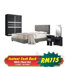 Bedroom Set without Mattress (BRDF1)