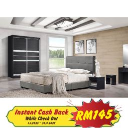 Bedroom Set with Mattress (BRDF1M)