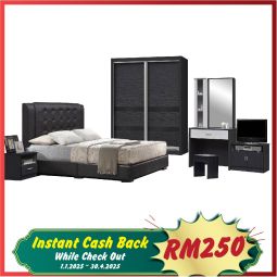 Bedroom Set with Mattress (BRDF5M)