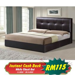 Queen Size Bed with Mattress (OB004)