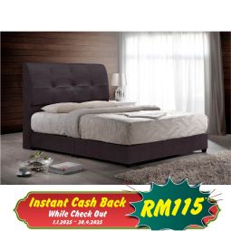 Queen Size Bed with Mattress (QBD01M)