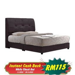 Queen Size Bed with Mattress (QBD01M)