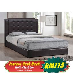 Queen Size Bed with Mattress (QBD02M)
