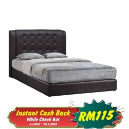 Queen Size Bed with Mattress (QBD02M)