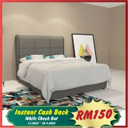 Divan Queen Size Bed with Mattress (QBD603M)