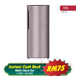 191L SINGLE DOOR DIRECT COOL REFRIGERATOR (SDF1191)