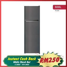 300L 2 DOORS FROST FREE REFRIGERATOR (TF2265)