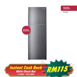 320L 2 DOORS FROST FREE REFRIGERATOR (TF2322)