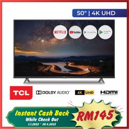 50&quot; 4K UHD ANDROID SMART TV (50P618)