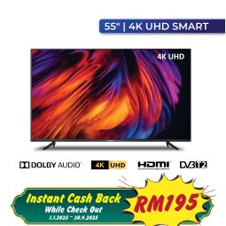 55" 4K UHD SMART TV (55K61)