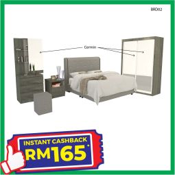 Bedroom Set without Mattress (BRD02)