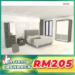 Bedroom Set with Mattress (BRD02M)