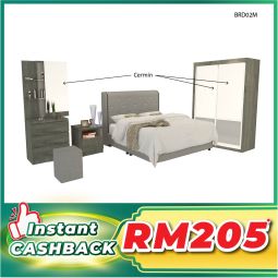 Bedroom Set with Mattress (BRD02M)
