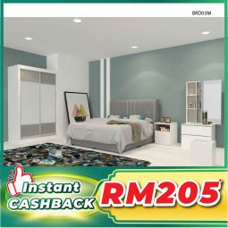 Bedroom Set with Mattress (BRD03M)