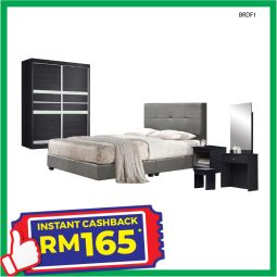 Bedroom Set without Mattress (BRDF1)