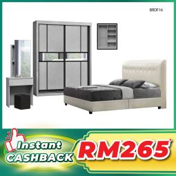 6FT KING BED Bedroom Set (BRDF16)
