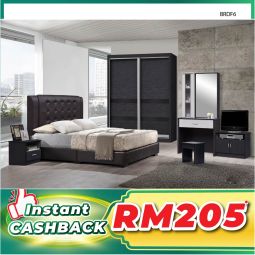 King Size Bedroom Set without Mattress (BRDF6)