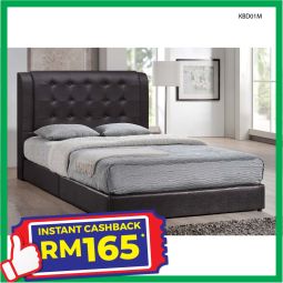 King Size Bed with Mattress (KBD01M)