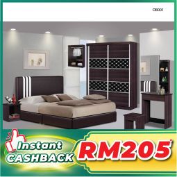 Divan Queen Size Bedroom Set with Mattress (OB001)
