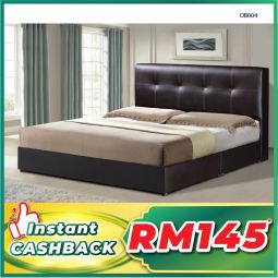Queen Size Bed with Mattress (OB004)
