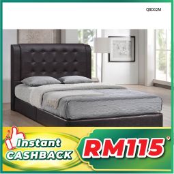 Queen Size Bed with Mattress (QBD02M)