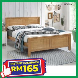 Queen Size Bed with Mattress (QBW822M)