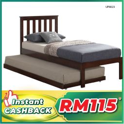 Single Size Bed With Pullout (UP8023)